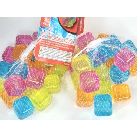 FamilyMaid 40 Pieces - FamilyMaid Reusable Ice Cubes Premium 1" Ice Cubes