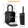 Portable Key Lock Box,Key Holder Safe Security Lock Box for