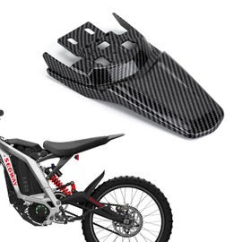 XINGWU Front Fender for Surron Light Bee X/S Segway X160/X260 Dirt Bike Front Fender Motorcycle Fender Modified Mudguard Protector for Eikes Carbon Fiber Style