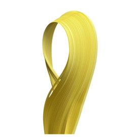 ODETOJOY Quilling Paper Strips Yellow 3mm 5mm 10mm Spring Slat Sunflower Rolled Paper Filigree Daffodil Spiral Paper Strips Canary 21" 120pcs/bag (5mm)