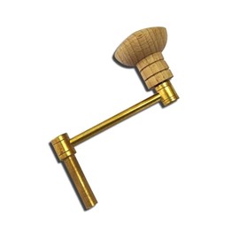AEspares Grandfather Clock Winding Key Crank Winder Mainspring Key Clock Winding Tool Brass Made (Key No. 13-5.50mm I.D.)