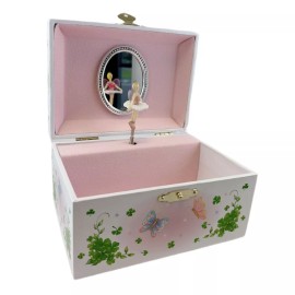 GTP Irish Ballerina Fairy Jewelry Music Box-Wooden material/ Perfect gift/ Fine art/