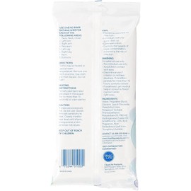 No-Rinse Bathing Wipes by Cleanlife Products, Premoistened and Aloe Vera Enriched for Maximum Cleansing and Deodorizing - Microwaveable, Hypoallergenic, Rinse-Free and Latex-Free (8 Wipes)