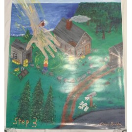 22” x 28” Step 3 Alcoholics Anonymous AA Poster by Lloyd Keller by Greg Erikson