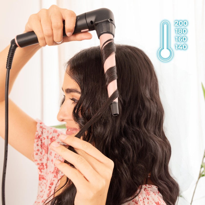 Cecotec Conic SurfCare TwistConic 33W Tapered Curler with 90 Degree