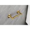 Wall Mount Brass Bathroom Towel Rack Set 6 Piece Modern