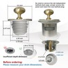 Generic Bathtub Drain Stopper, Rubber Drain Stopper, Bathroom Bathtub Plug,