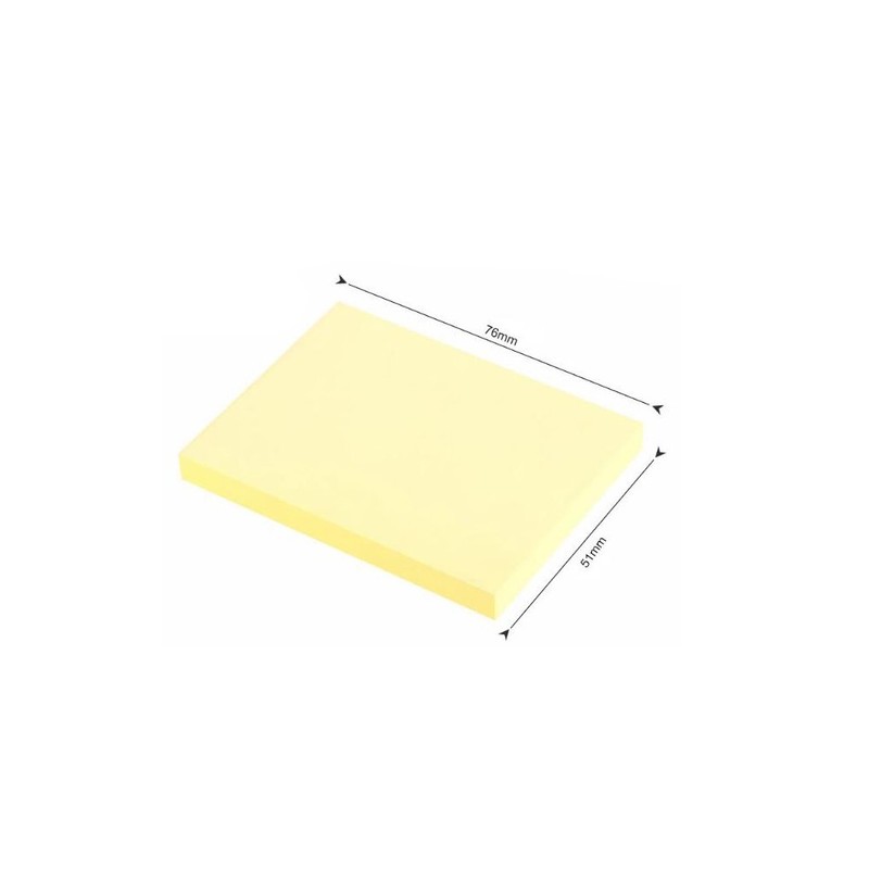 Sticky Notes, 3"x 2" Self-Stick Notes Pads, Easy to Post