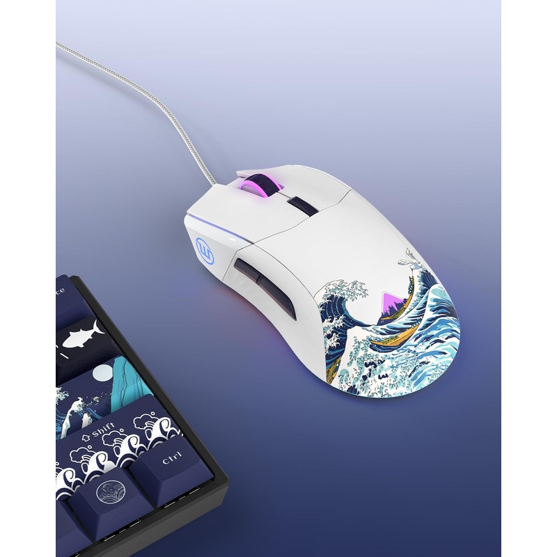 COSTOM Womier G705 USB Wired Gaming Mouse for PC Computer