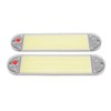 2Pcs Car Interior Roof Reading Light DC 12V‑24V COB with