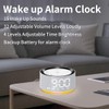【3 in 1】 Double Alarm Clock Brown Noise Machine Sound