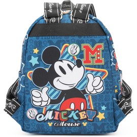 KBNL Wondapop - Mickey Mouse 13" Nylon Daypack, Blue School Backpack