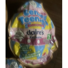 Squeezamals Eenie Teenies Claire's Exclusive Lot Of 4 Packs! New!!