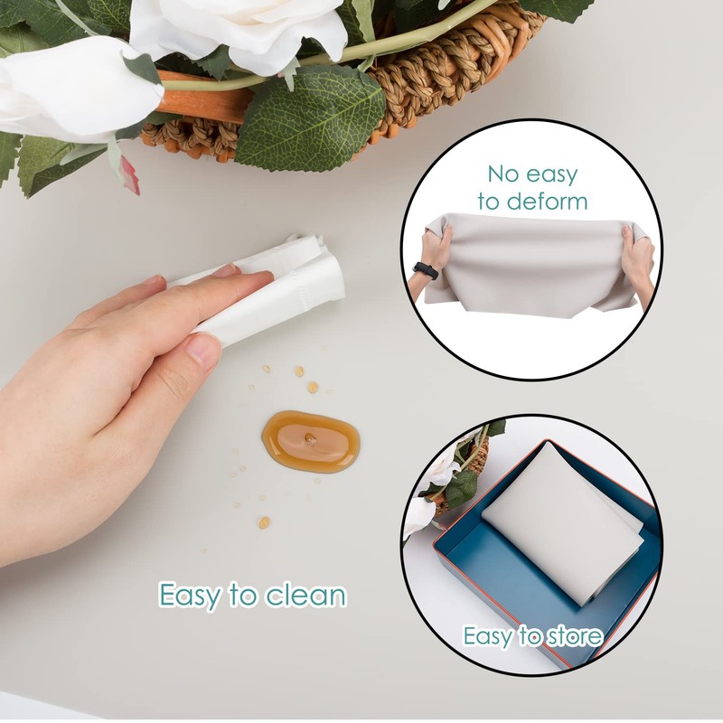 Extra Large Silicone Table Mat, Food-Grade Silicone Mat for Crafts