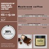 Mushroom Coffee - 36 Servings, Instant Coffee Mix Includes 10
