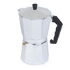 9 Cup Espresso Coffee Maker – Durable Aluminum, Fast Brewing,