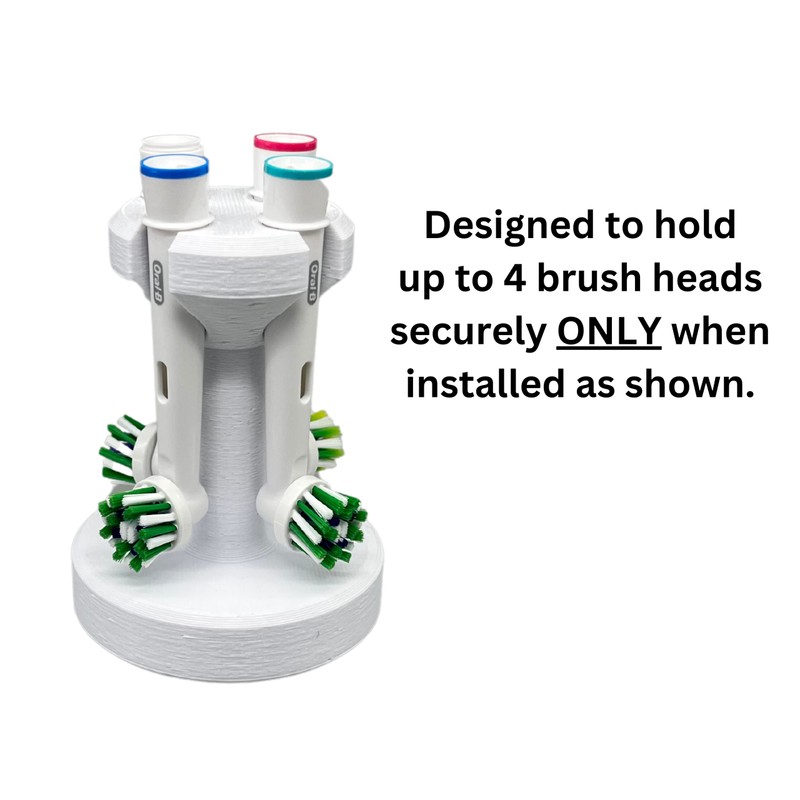 HOYT DESIGN for Oral-B Countertop Electric Toothbrush Replacement Brush Head