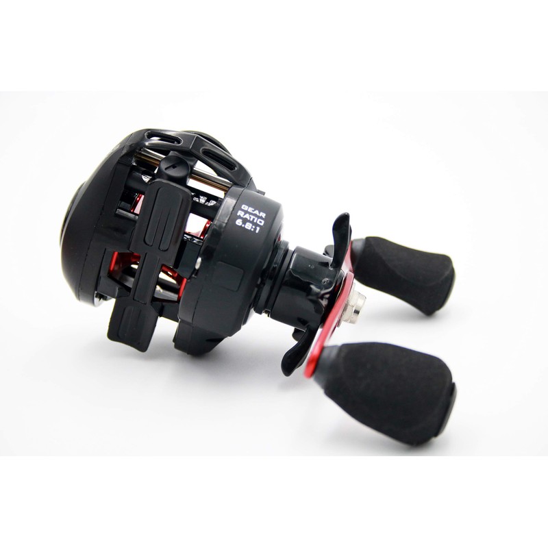 Multi-/ Baitcasting Reel Left Handed York Deimos 200 Fishing Reel