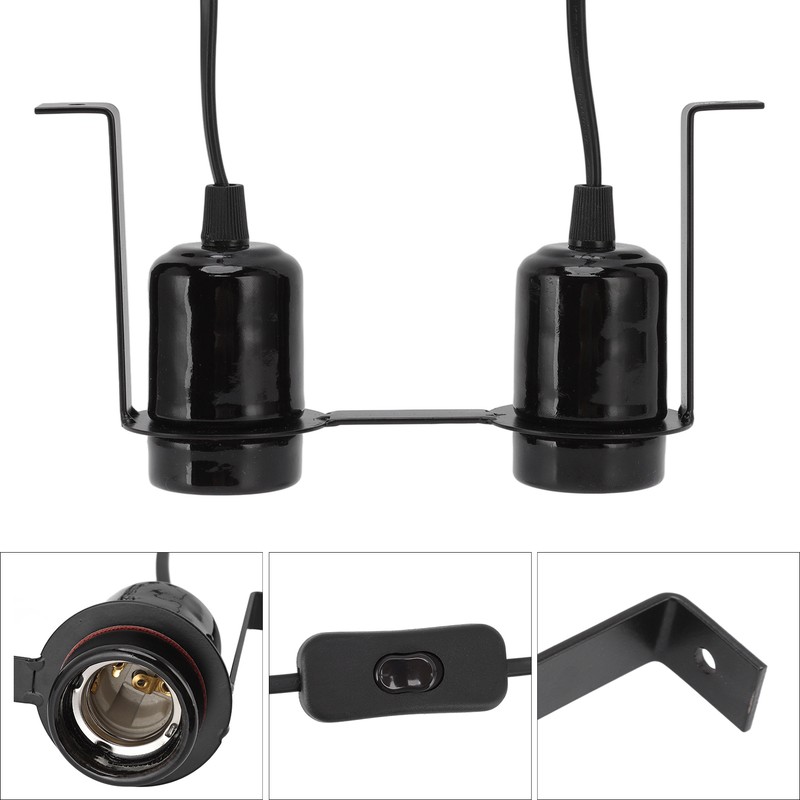 Reptile Ceramic Heat Lamp Holder Load 300W E27 Base Bulb