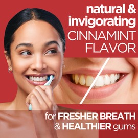 Wellnesse Hydroxyapatite Toothpaste – Fluoride Free for Sensitive Gums – Anti-Plaque, Remineralizing, Enamel Protection & Natural Whitening Toothpaste for Adults – Cinnamint Flavor - 4 oz