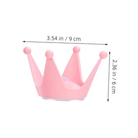 Ciieeo 3pcs Motorcycle Helmet Decoration Ski Helmet Suction Cup Helmet Decor Pink Helmet Decor Suction Cup Helmet Accessory Snowboard Helmet Ornament Motorbike Helmet Accessories Rubber