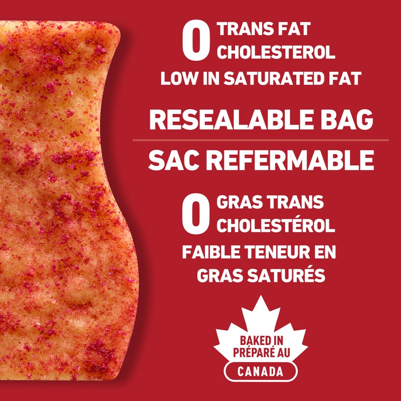 Christie Crispers Ketchup Crackers, 145g/5.1 Ounce, Bag, (12 Pack) {Imported