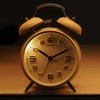 Peakeep 4 Inches Twin Bell Loud Alarm Clock for Heavy