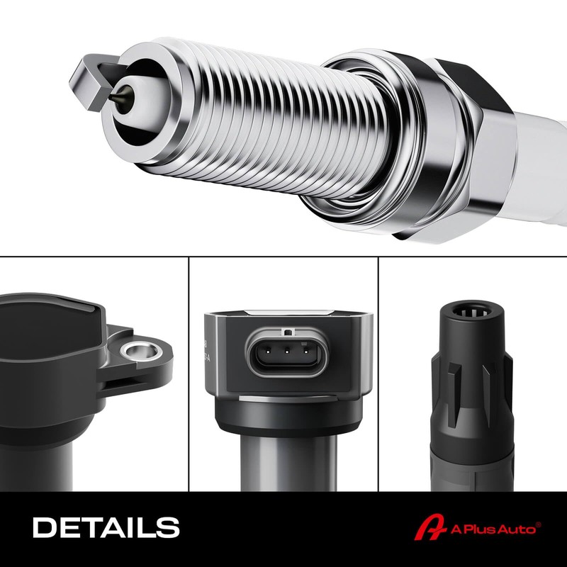A Plus Auto Ignition Coil Spark Plugs Pack for Jeep