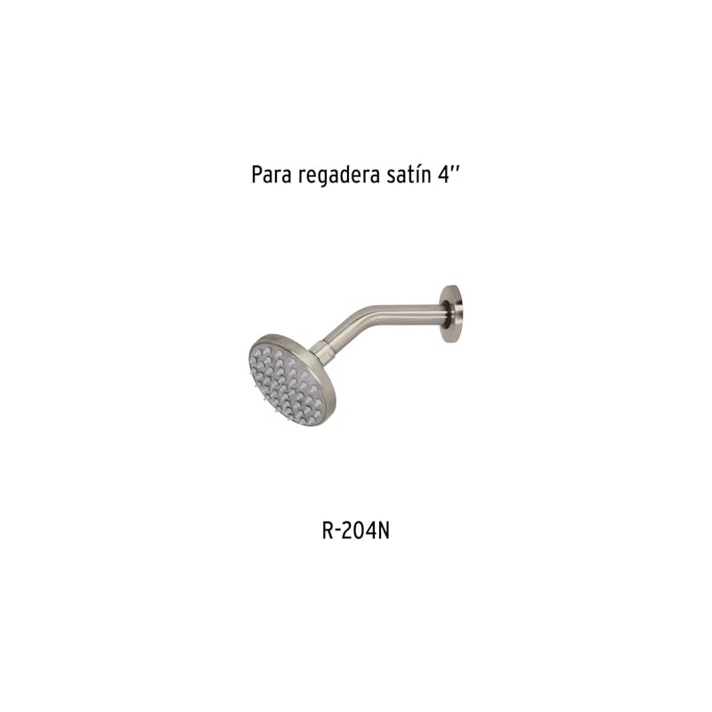 Foset Element BCH-200N, Brazo y chapetón de repuesto para regadera,