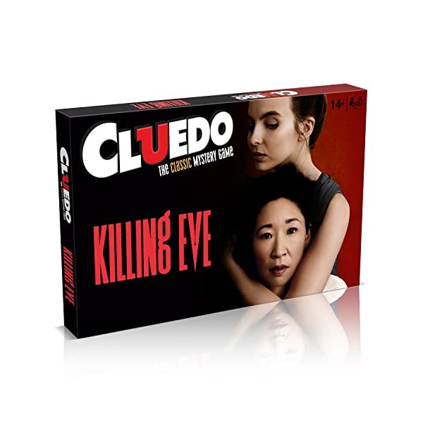 Killing Eve Cluedo Mystery Board Game, Become an MI5 investigator and determine who killed Kenny, The popular British Spy Thriller Television Series for adults and teenagers aged 14 plus