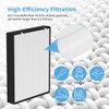 SAKEGDY HSP002 Replacement Filter Compatible with Hathaspace Smart True HEPA