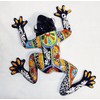 Talavera Medium Wall Frog - 15" W X 15.5" L