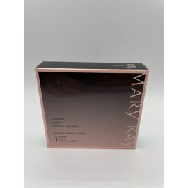 Mary Kay Empty Refillable Magnetic Mirrored Compact #017362 Black New
