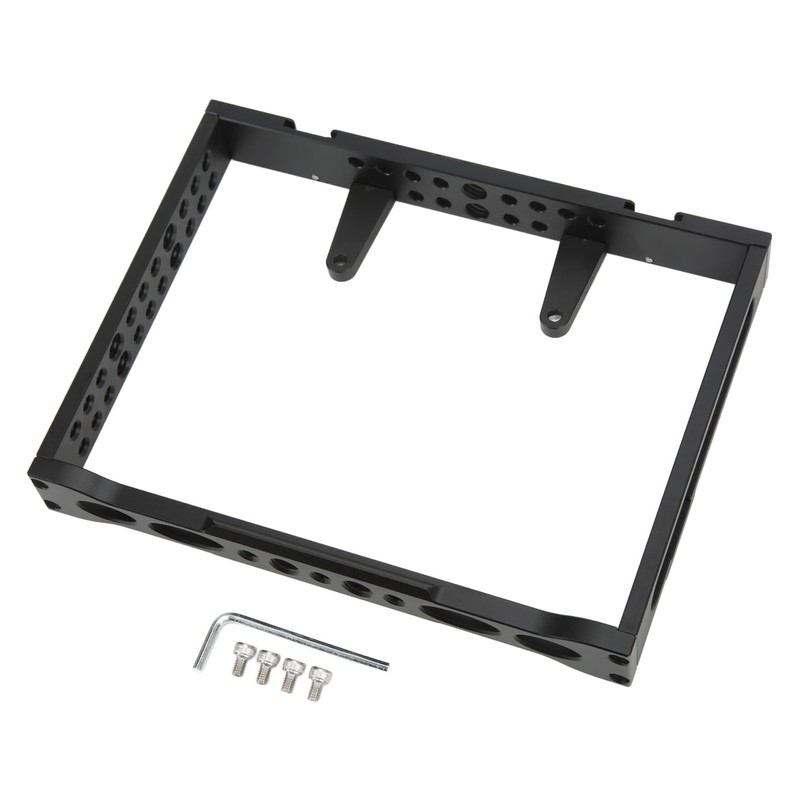 Monitor Cage Aluminum Alloy Multi 1/4 3/8 Holes Professional Camera