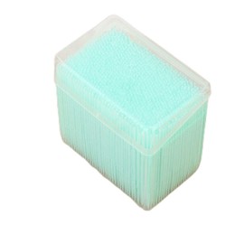 Caja de 1100 Uds., Palillo de Dientes para Limpieza de Dientes de Doble Cabezal, Palillo de Hilo para Cuidado Bucal para Niños y Ancianos, Amarillo, Azul, Naranja, Verde, (GREEN)