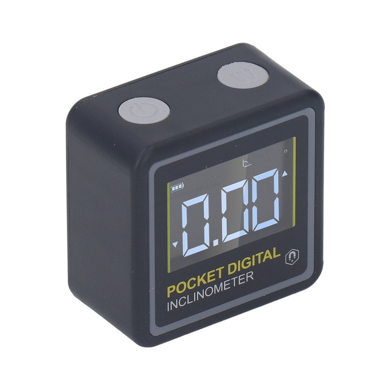 Pocket Digital Inclinometer Protractor Magnetic Angle Finder Measuring Tool for