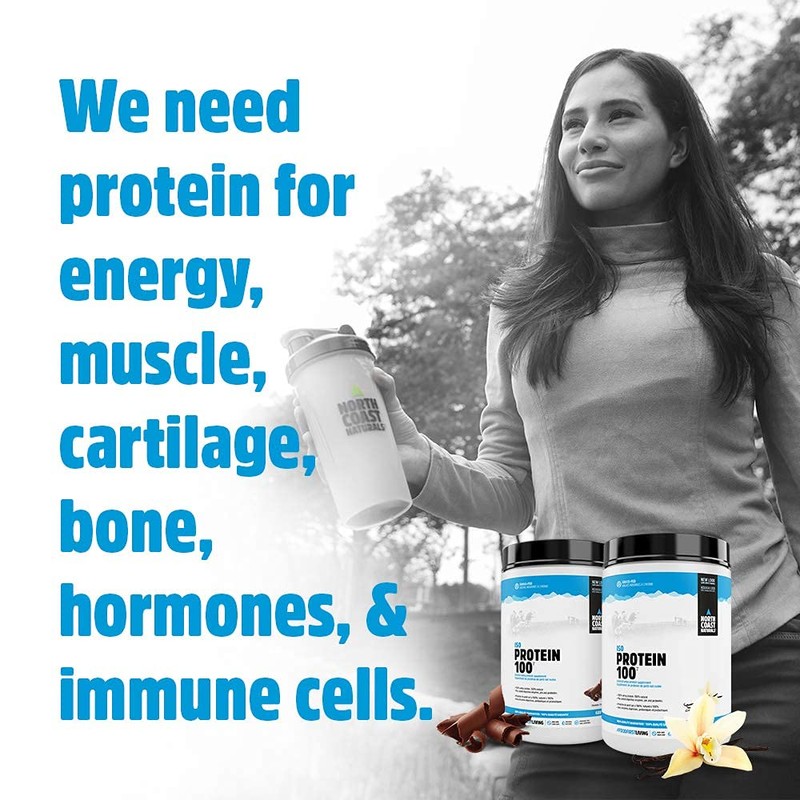 North Coast Naturals- Grass Fed Iso Protein 100- Whey Protein