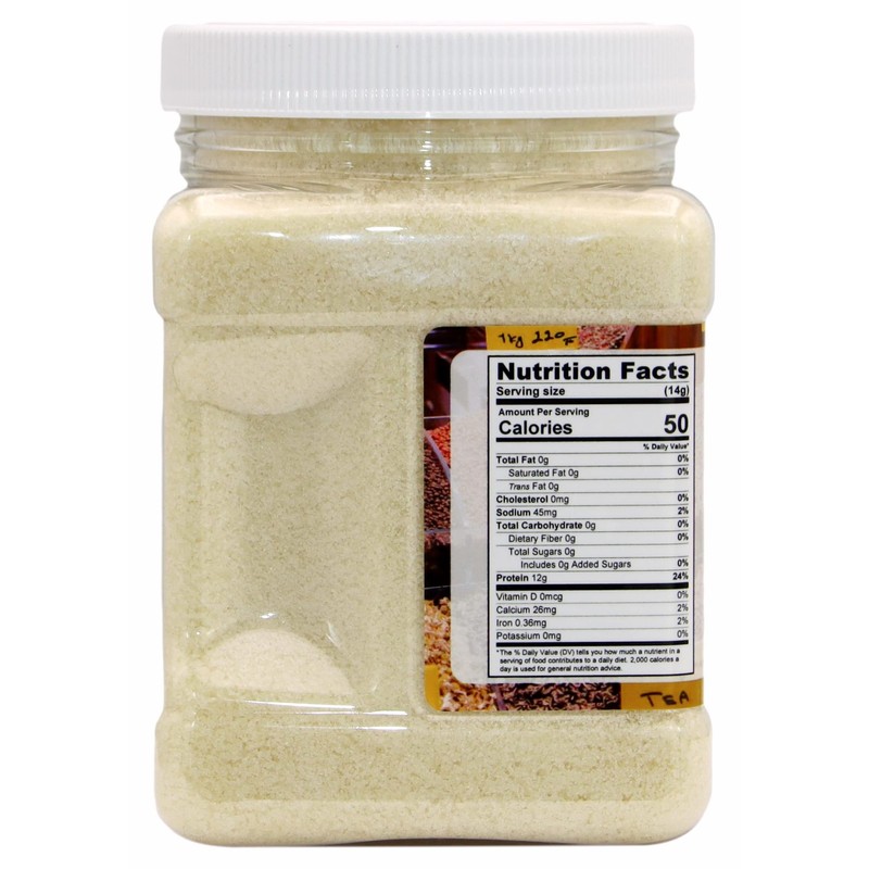 Unflavored Gelatin - 1.25 Lb (20 Oz) Tub