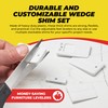 Toilet Shim leverles (40 Pack - Flexible Wdge)