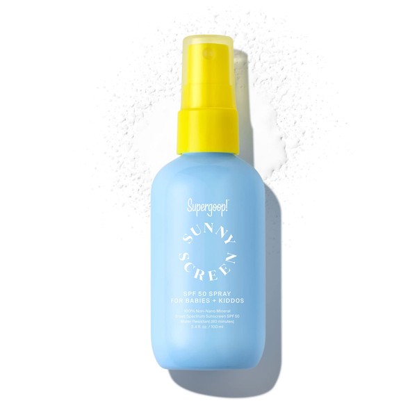 Supergoop! Supergoop! Sunnyscreen 100% Mineral Spray SPF 50, 3.4 fl