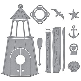 Build a Summer Birdhouse Etched Dies from Birdhouses Through The Seasons by Vicky Papaioannou