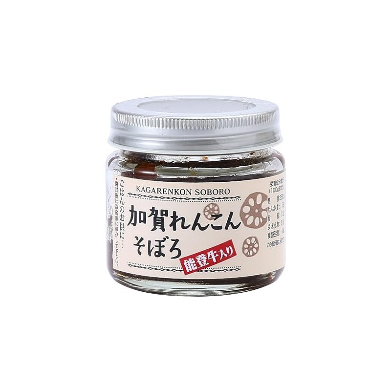Kasai Foods Kaga Lotus Rot Soboro with Noto Beef, 3.3