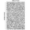 USTIDE Modern Leopard Print Area Rug 6'x9' Machine Washable Animal