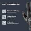 Uvex Ventraxion Plus Riding Gloves, Black, 7-8