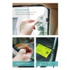 Hypersonic Car Windshield Parking Tickets Holder Transparent Auto Accessories Clip