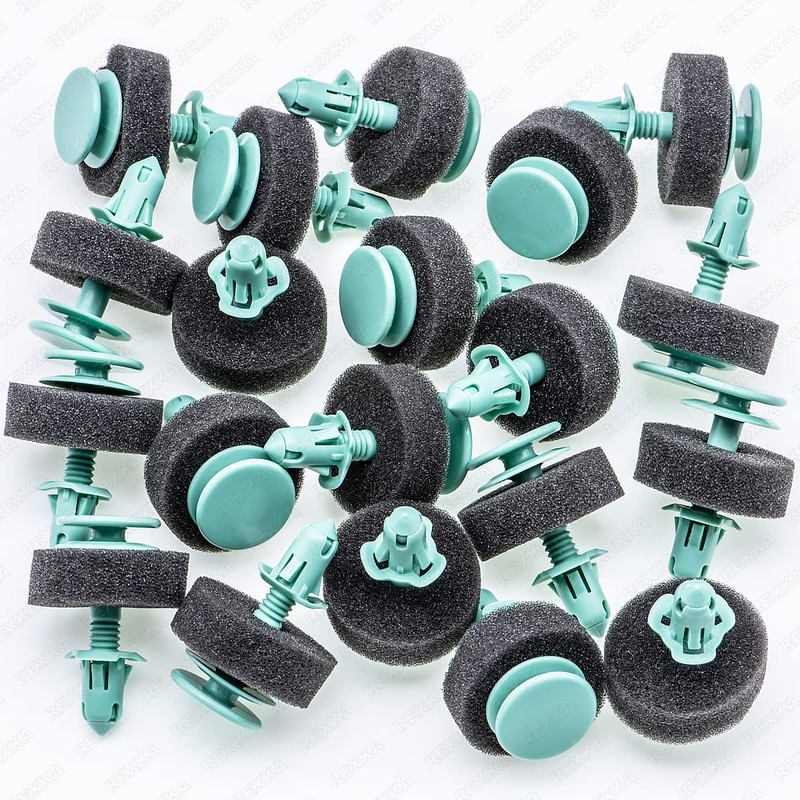 Rexka 20pcs Door Trim Panel Retainer Clips 25707329 for GM