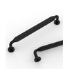 Coinkoly 10 Pack Matte Black Cabinet Handles 128MM Hole Centers