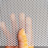 Perforated Metal Sheet - Perforated Stainless Steel Sheet, 11.8" x