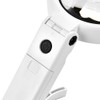 5/11X Magnifying Glass with 8 LED Light Hnadheld Desktop Multifunctional