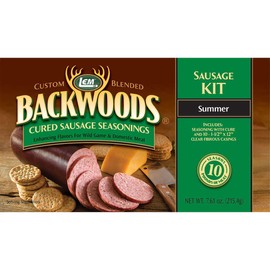 LEM Backwoods Summer Sausage Cured Sausage Kit, 10 Lbs.